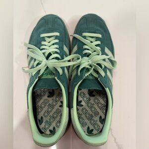 Adidas Spezial Women’s Green and Mint Sneakers